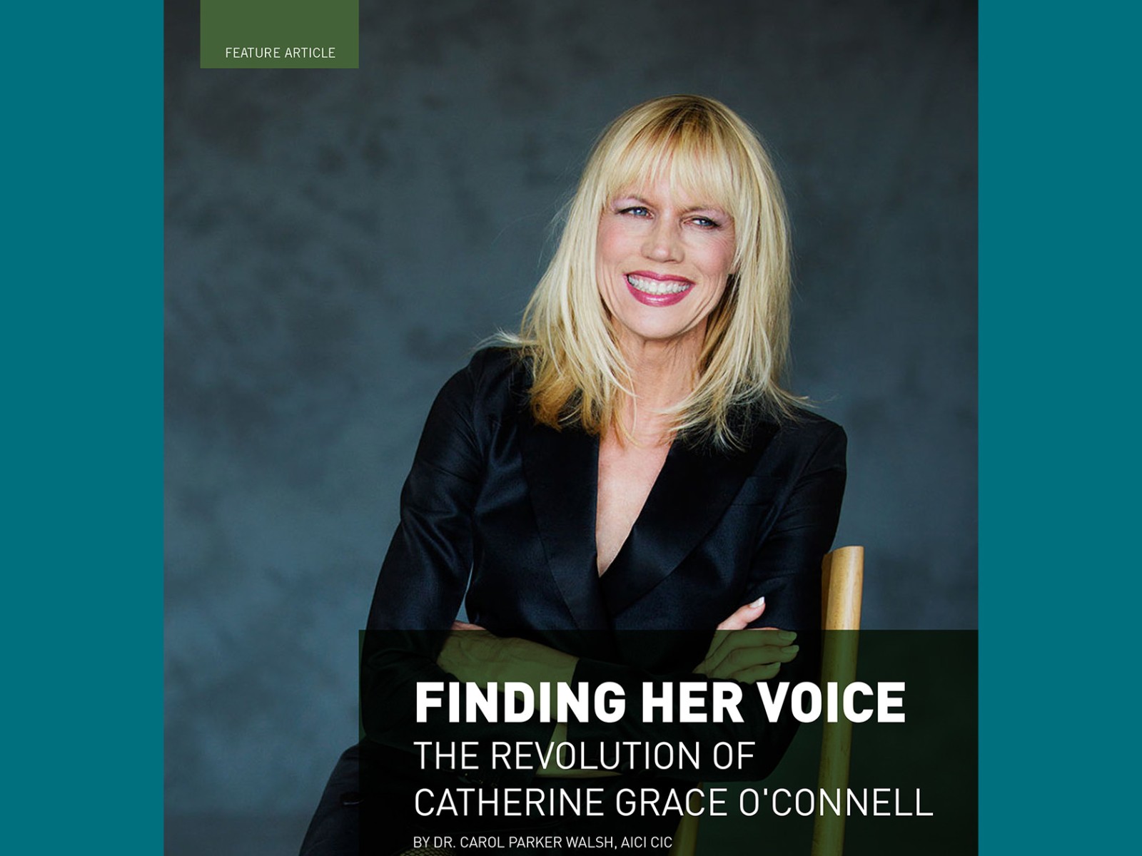 Finding Her Voice: The Revolution of Catherine Grace O’Connell